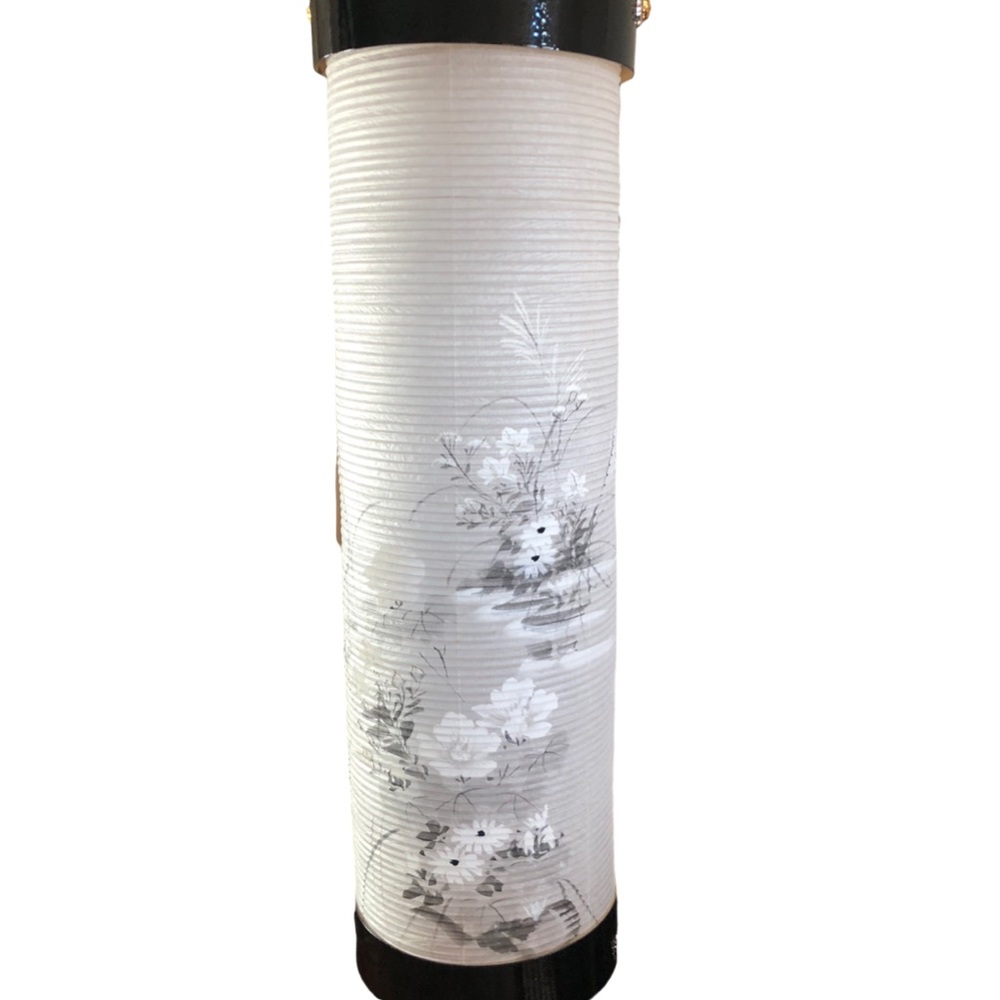 Traditional Japanese Vintage Lantern 33” Long Original Box and Packaging - Picture 2 of 10